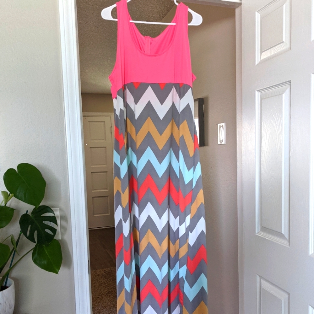 Long maxi dress